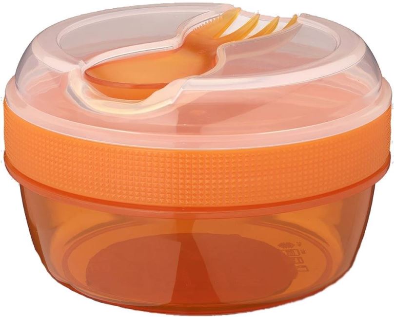 Svačinový box Carl Oscar Nice Cup - svačinový box s chladicí vložkou, oranžová