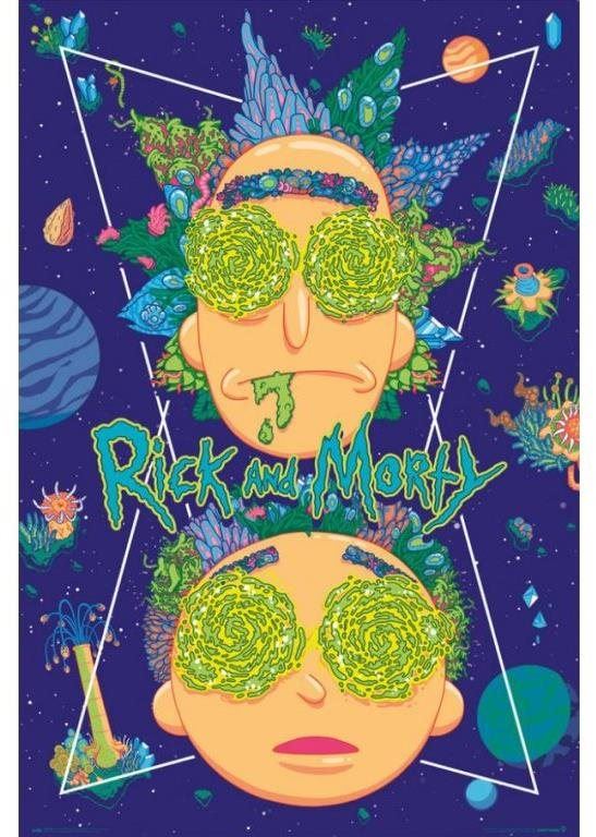 Plakát Rick and Morty: High In The Sky - plakát