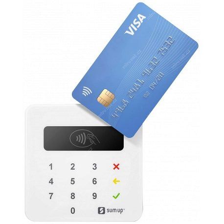 Platební terminál SumUp, bluetooth, pro akceptaci karet VISA/MasterCard, ApplePay, AndroidPay