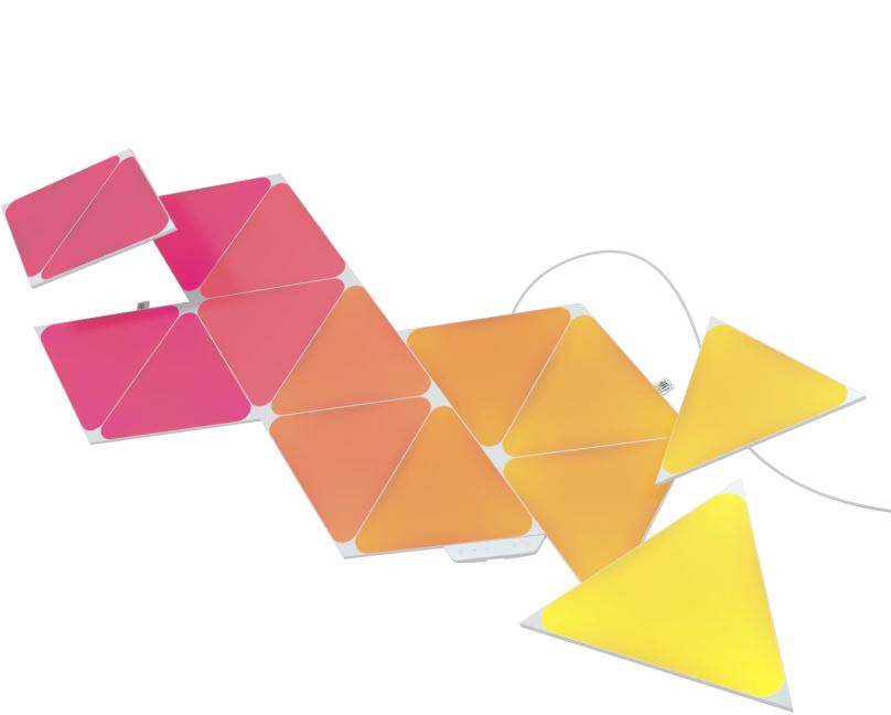 LED světlo Nanoleaf Shapes Triangles Starter Kit 15 Pack