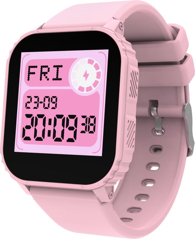 Chytré hodinky WowME Kids Play Lite Pink