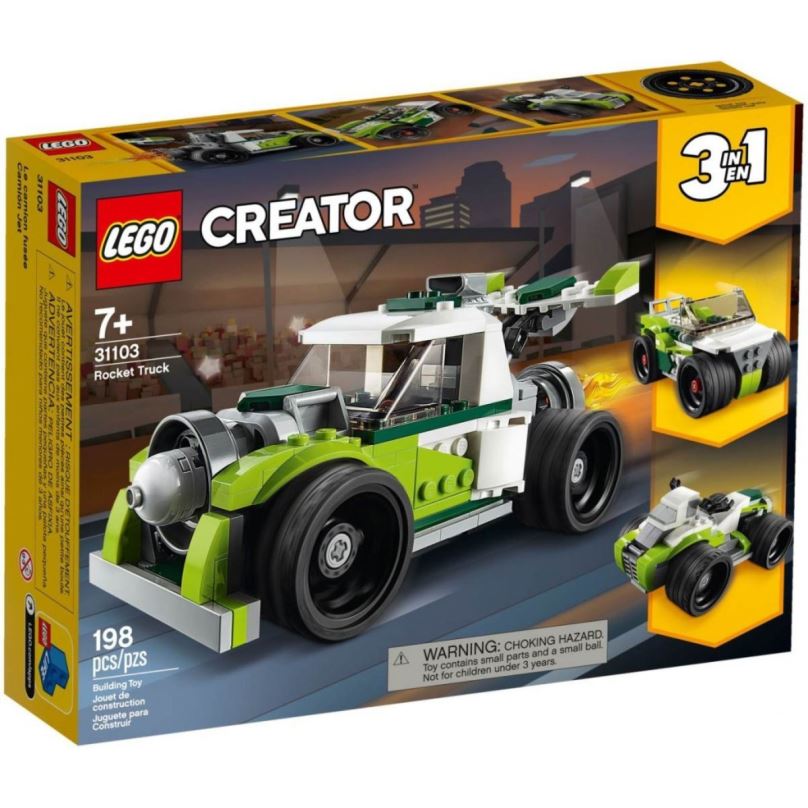 LEGO stavebnice LEGO Creator 31103 Auto s raketovým pohonem