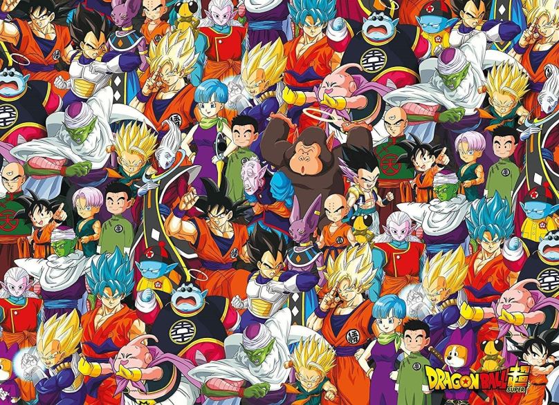 Puzzle Clementoni Puzzle Impossible: Dragon Ball 1000 dílků