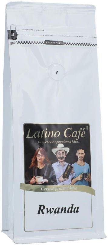 Káva Latino Café Káva Rwanda, zrnková 1kg