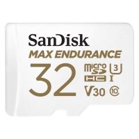 Paměťová karta SanDisk MicroSDHC 32GB Max Endurance + SD adaptér