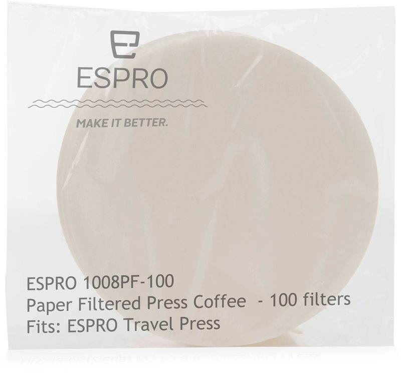 Filtr na kávu ESPRO Papírové kávové filtry pro Travel Press P0, P1