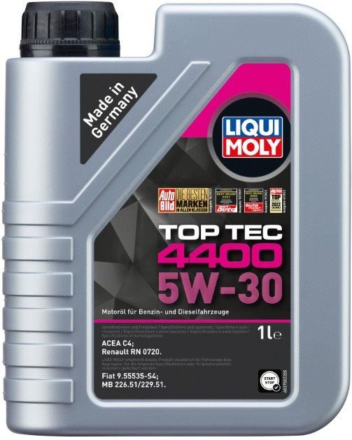 Motorový olej Liqui Moly Motorový olej Top Tec 4400 5W-30, 1 l