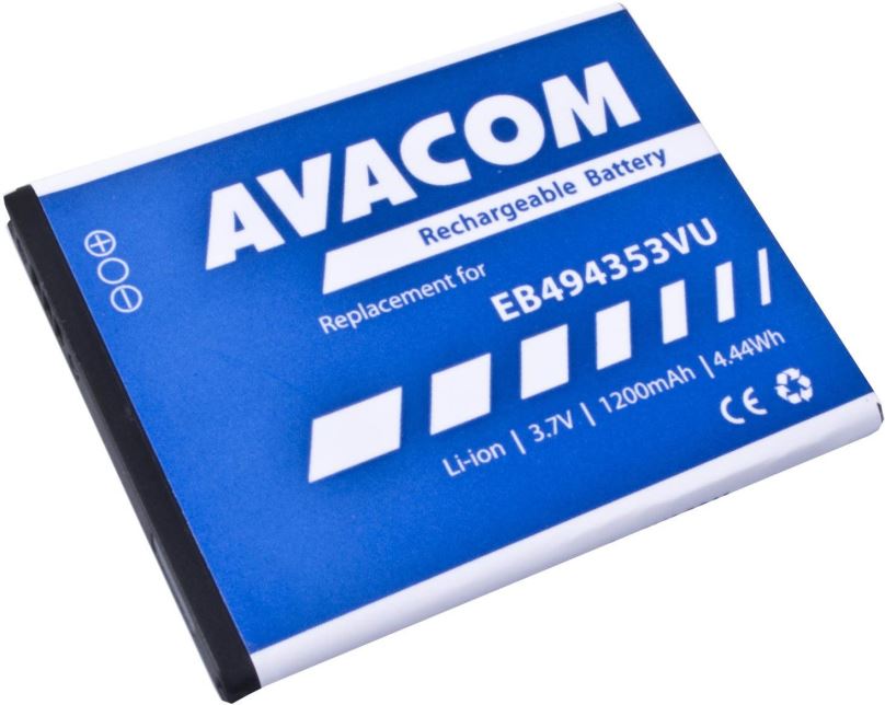 Baterie pro mobilní telefon Avacom za Samsung EB494353VU Li-ion 3.7V 1200mAh pro GT-5570 Galaxy mini