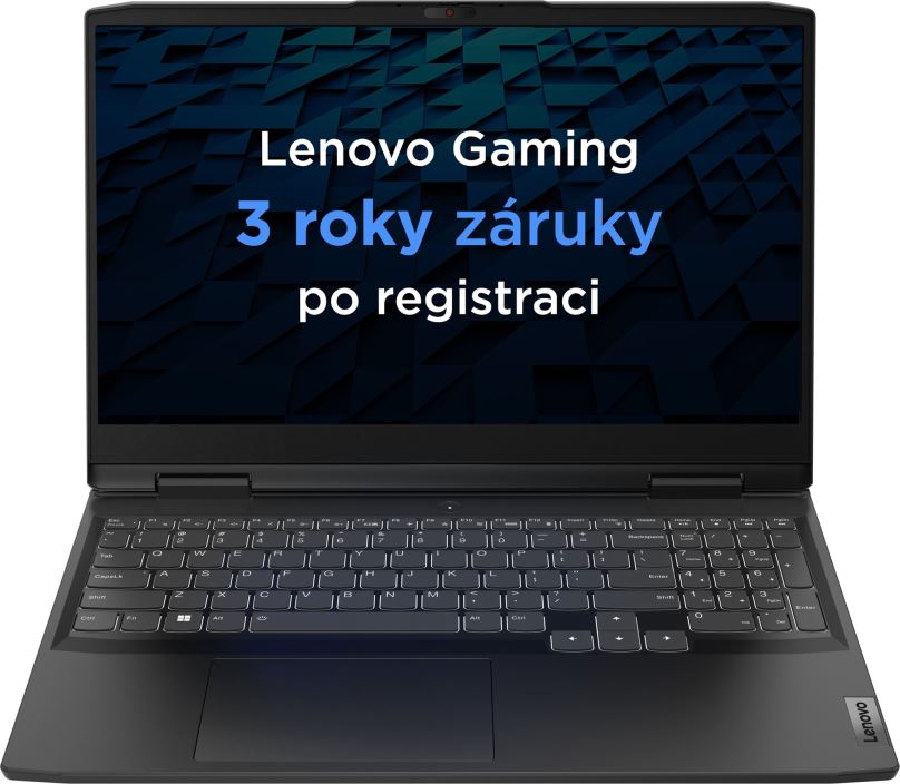 Herní notebook Lenovo IdeaPad Gaming 3 15ARH7 Onyx Grey + herní myš IdeaPad Gaming M100 RGB