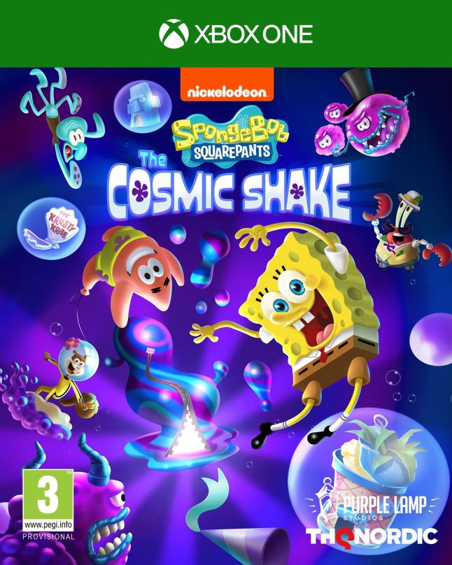 Hra na konzoli SpongeBob SquarePants: The Cosmic Shake - Xbox