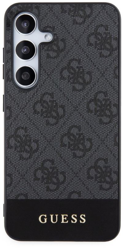 Kryt na mobil Guess 4G Stripe Zadní Kryt pro Samsung Galaxy S24 Grey