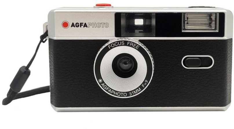 Fotoaparát na film AgfaPhoto Znovu použitelný fotoaparát 35mm Black