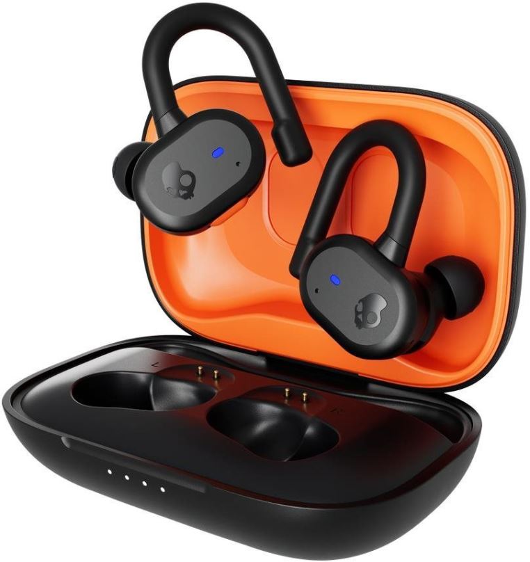 Bezdrátová sluchátka Skullcandy Push Active True Wireless In-Ear černá/oranžová