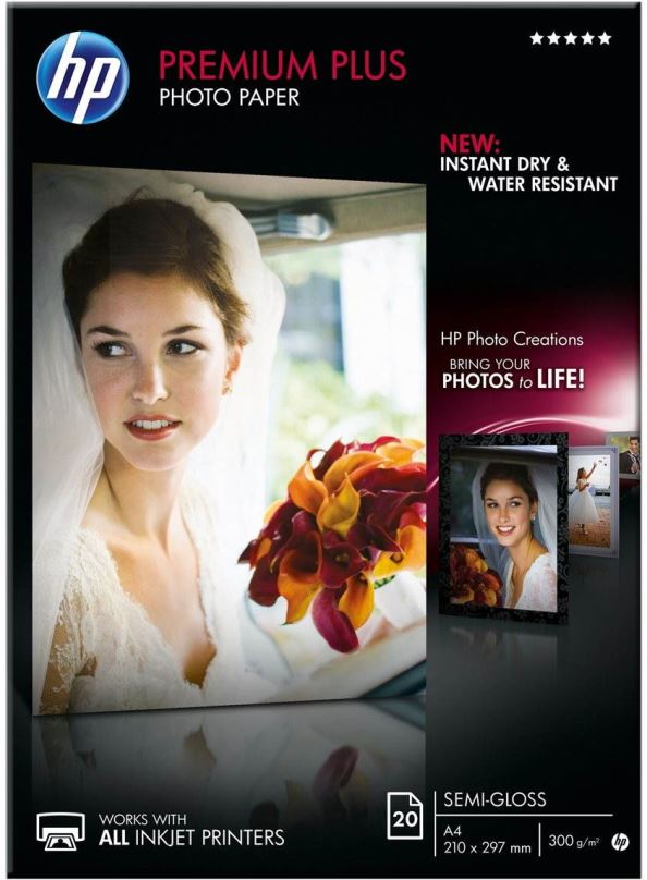 Fotopapír HP CR673A Premium Plus Semi-gloss