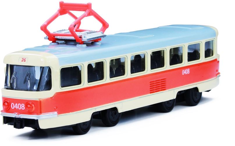 Kovový model Rappa Kovová tramvaj