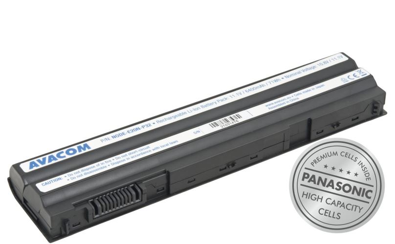 Baterie do notebooku AVACOM pro Dell Latitude E5420, E5530, Inspiron 15R, Li-Ion 11,1V 6400mAh 71Wh