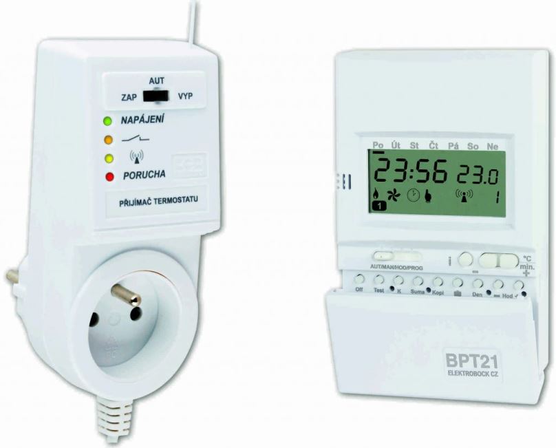 Chytrý termostat Elektrobock BT 21