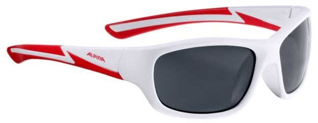 Cyklistické brýle Alpina Flexxy Youth white matt-red