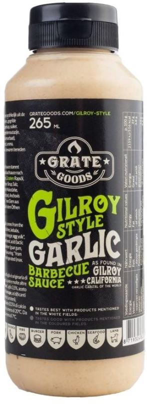 BBQ omáčka Gilroy Garlic 265ml  GrateGoods