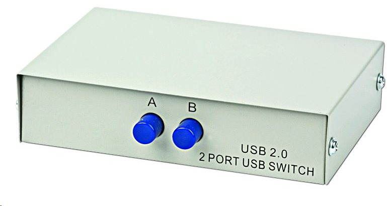Přepínač DATASWITCH 2:1 USB manuální DSU-21