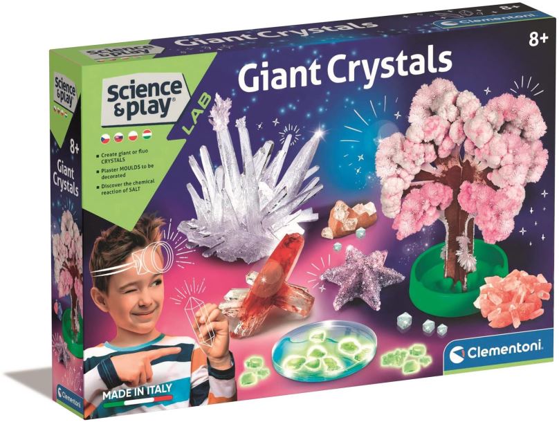 Experimentální sada Science & Play - Mega krystaly
