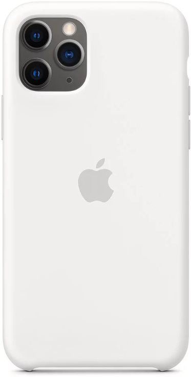 Kryt na mobil Apple iPhone 11 Pro Silikonový kryt bílý
