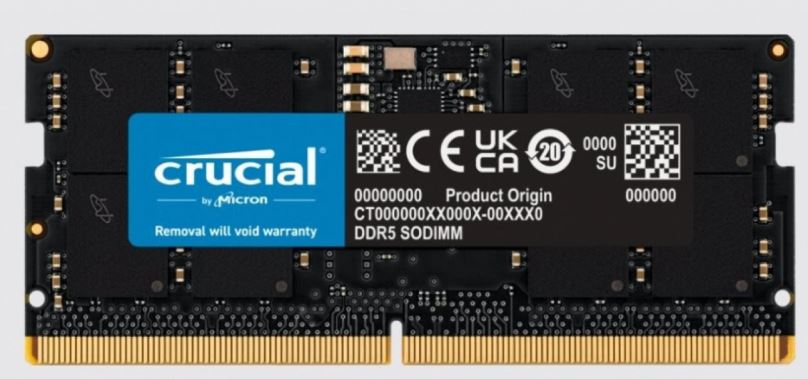 Operační paměť Crucial SO-DIMM 96GB KIT DDR5 5600MHz CL46