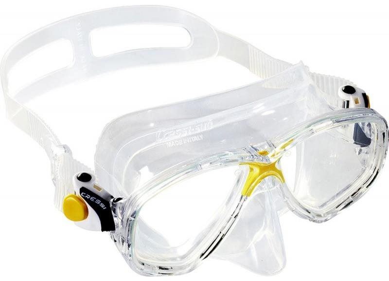 Potápěčské brýle Cressi MAREA, transparentní/žlutá