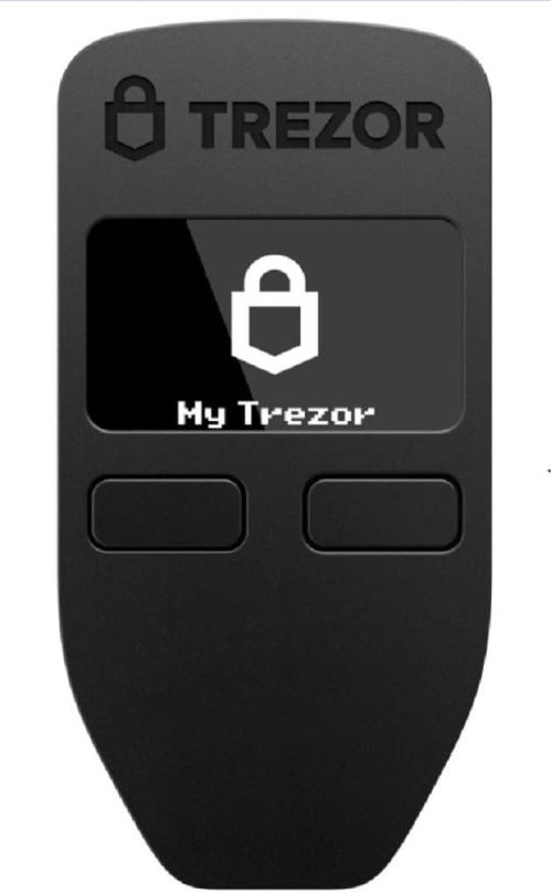 Hardware peněženka TREZOR Black