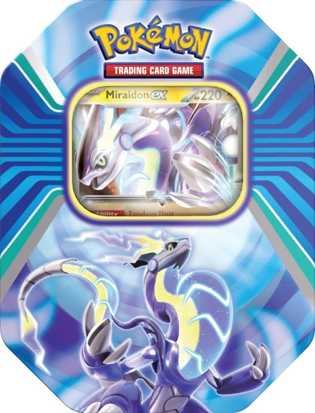 Pokémon karty Pokémon TCG: Paldea Legends Tin - Miraidon