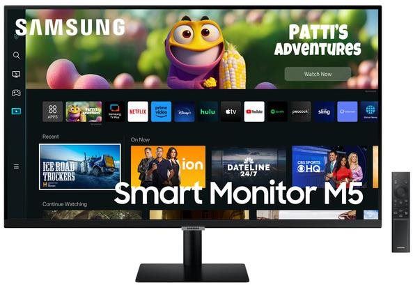 LCD monitor 32" Samsung Smart Monitor M50C Černá