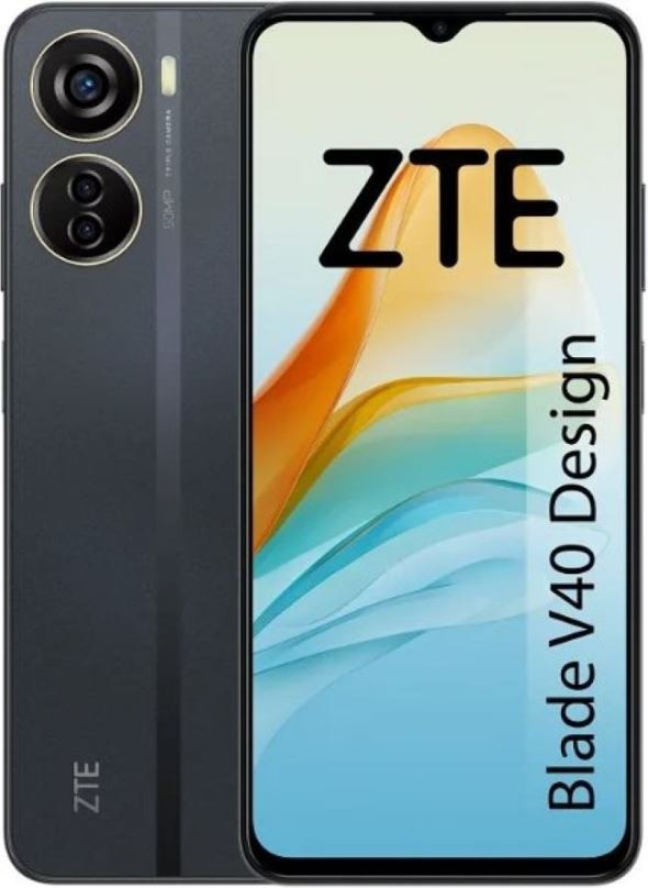 Mobilní telefon ZTE Blade V40 Design 4GB/128GB šedý + smartwatch ZTE Watch Live
