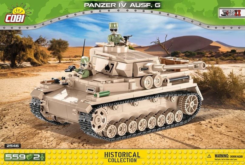 Stavebnice Cobi  tank Panzer IV Ausf G