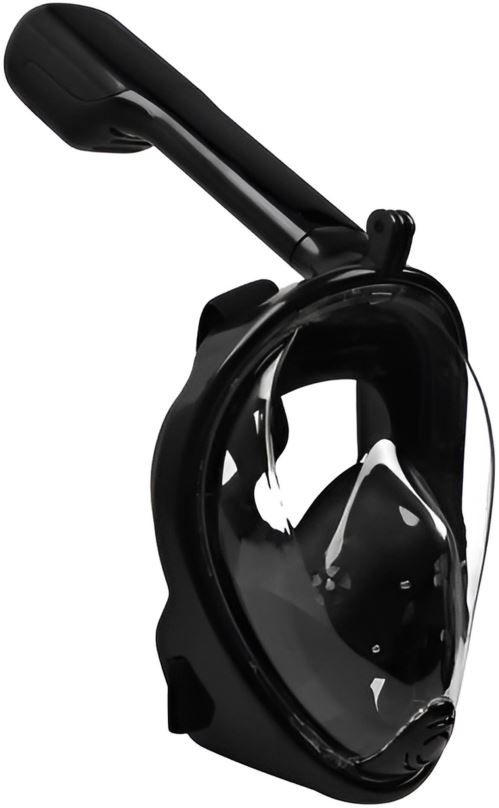 Šnorchlovací maska Trizand Celoobličejová šnorchlovací maska S/M černá