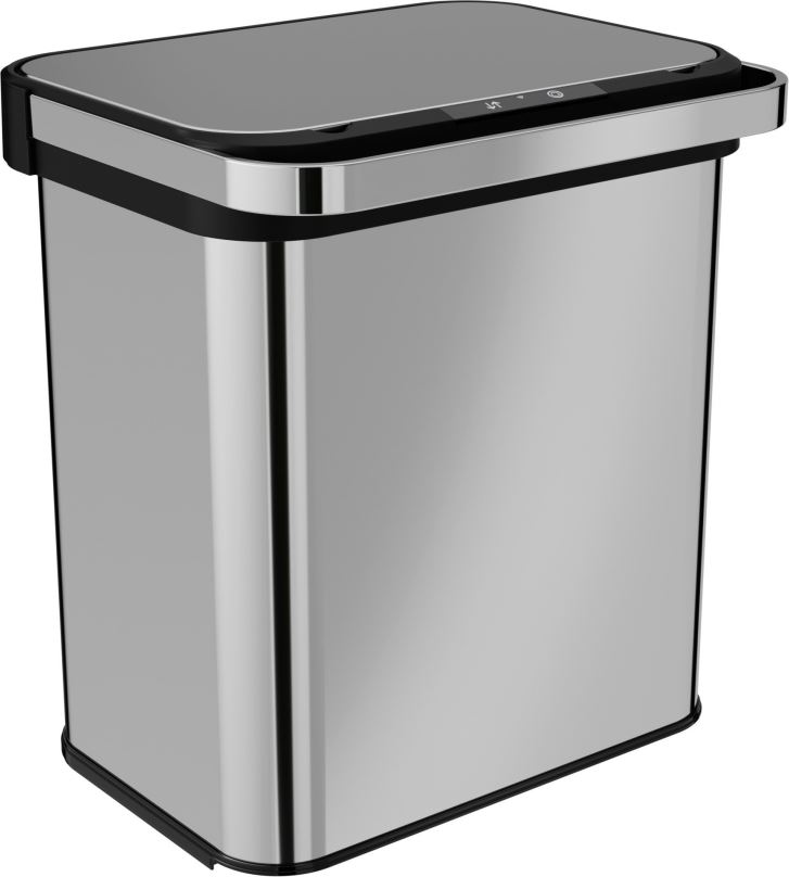 Odpadkový koš Home Bezdotykový odpadkový koš s ozonizérem 24L (12+12)