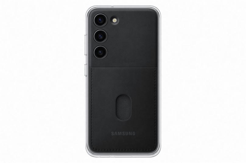 Kryt na mobil Samsung Galaxy S23 Ochranný kryt Frame černý