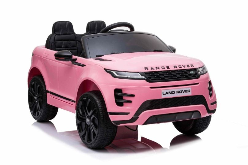 Dětské elektrické auto Range Rover Evoque, ružové