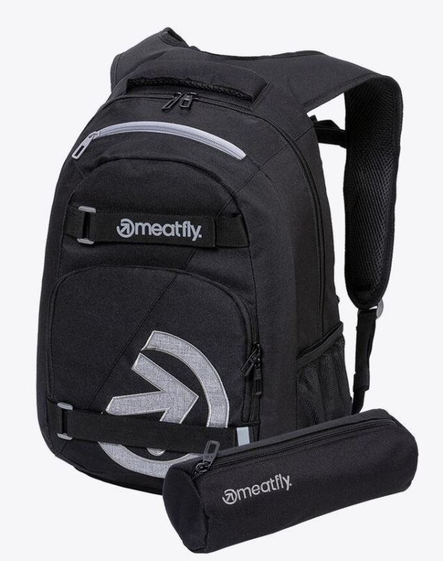 Městský batoh Meatfly EXILE Backpack, Black