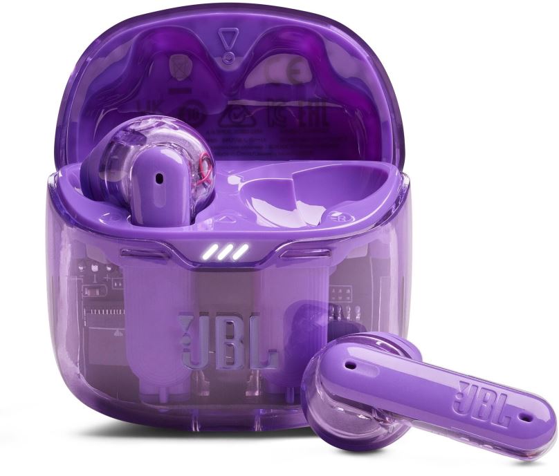 Bezdrátová sluchátka JBL Tune Flex Ghost Purple