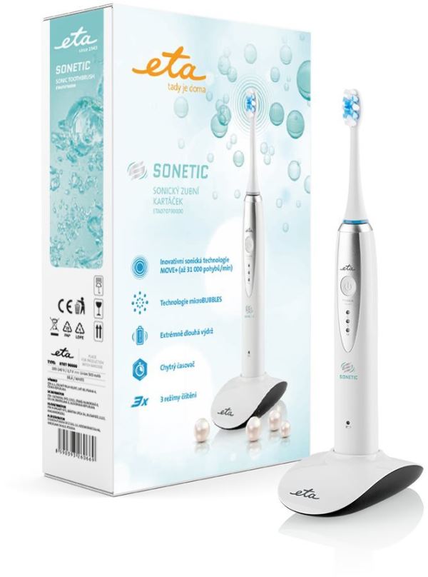 Elektrický zubní kartáček ETA Sonetic 070790000