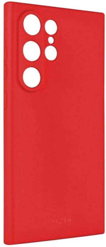 Kryt na mobil FIXED Story pro Samsung Galaxy S24 Ultra červený