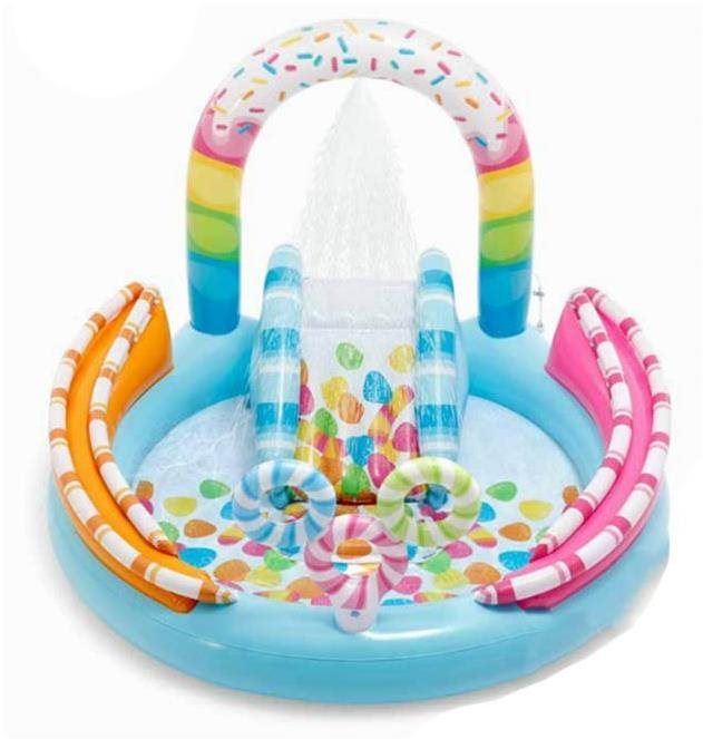 Dětský bazén Intex hrací centrum Candy Fun 57144, 170 x 168 x 122 cm