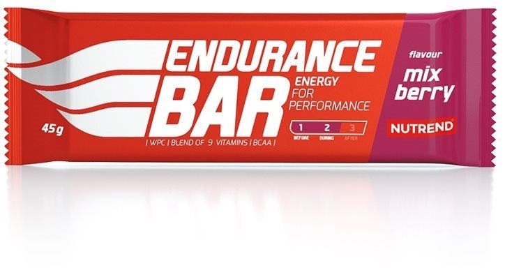 Energetická tyčinka Nutrend Endurance Bar, 45g, mix berry