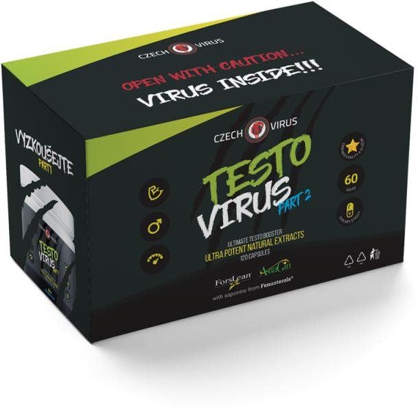 Anabolizér Czech Virus Testo Virus Part 2 120 cps