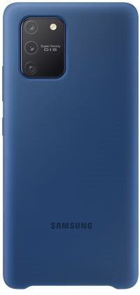 Kryt na mobil Samsung silikonový zadní kryt pro Galaxy S10 Lite modrý