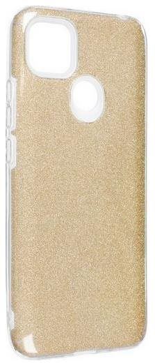 Kryt na mobil Forcell Kryt Xiaomi Redmi 9C glitter zlatý 76284