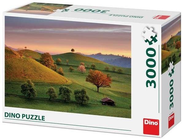 Puzzle Dino pohádkový východ slunce  3000 puzzle