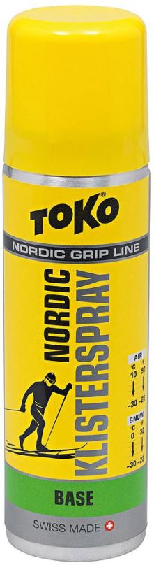 Lyžařský vosk Toko Nordic Klister Spray Base zelený 70ml
