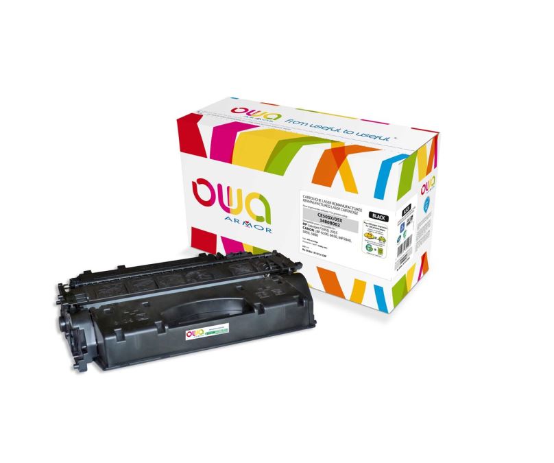 OWA Armor toner kompatibilní s HP LJ P2055, CE505X, 6500st, černá/black