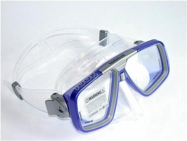 Potápěčské brýle Technisub LOOK, transparentní/modrá